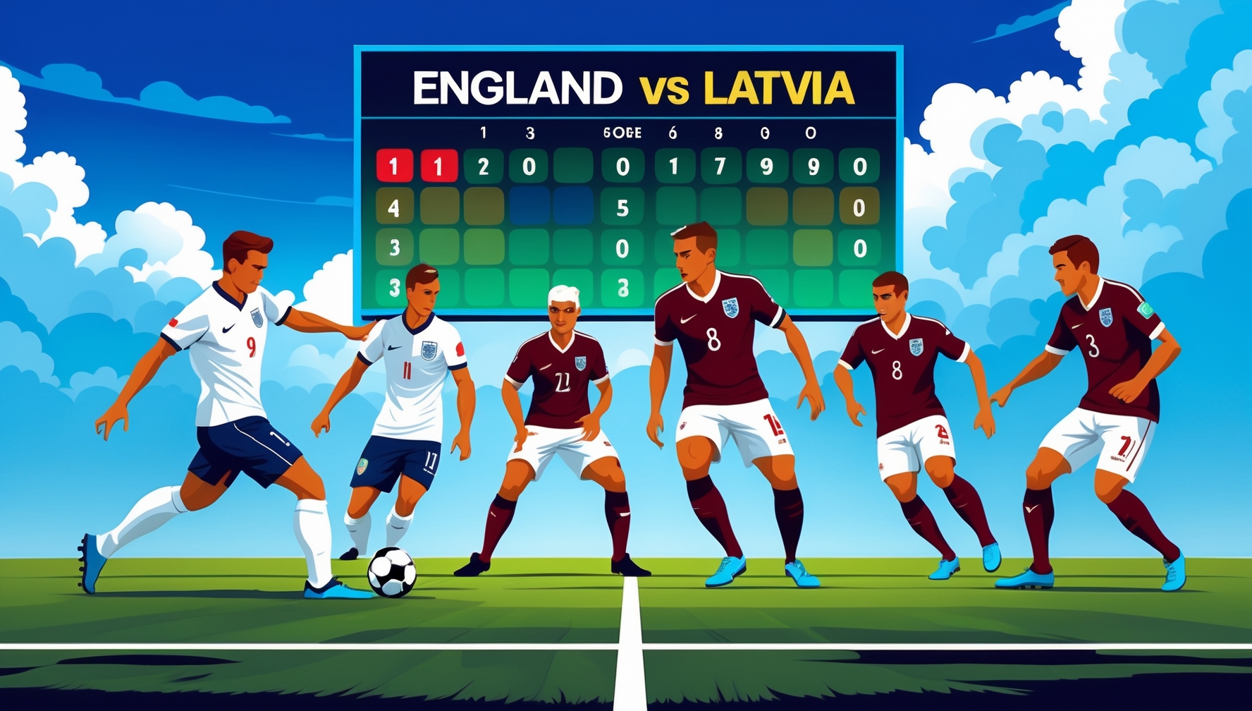 England vs Latvia betting offer: England to win at 50-1